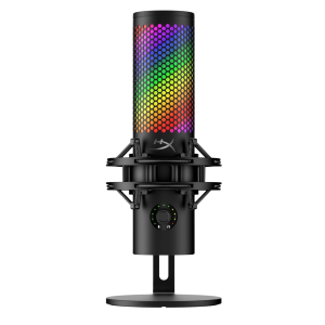 HyperX QuadCast S meilleur micro gaming 2026 RGB USB 4 modes directivité